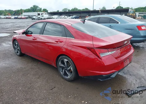 2023 Hyundai Elantra Limited из США, поврежденный, VIN KMHLP4AG9PU377548